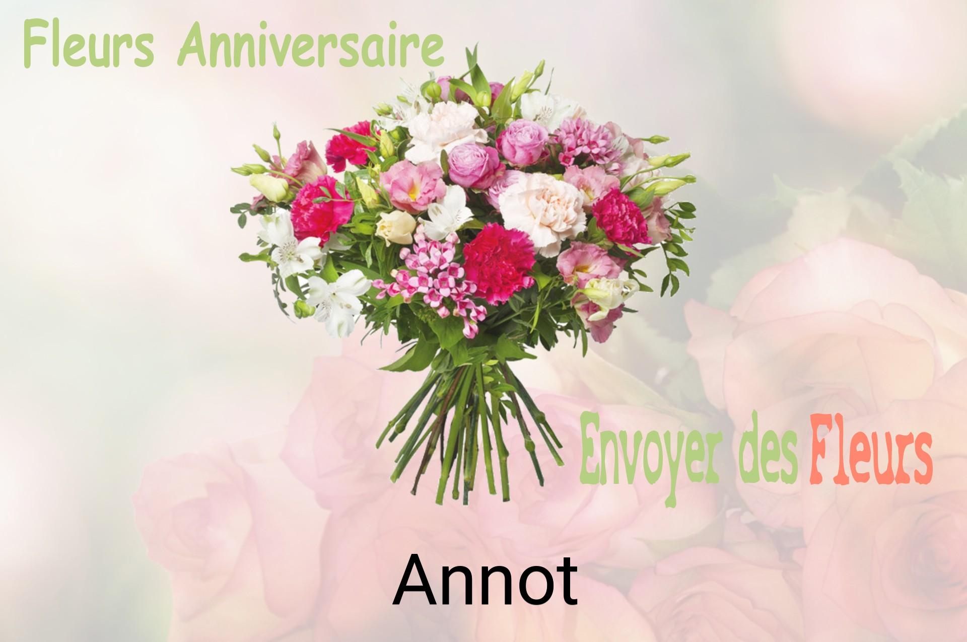 Bouquet de fleurs d’anniversaire livré à Annot